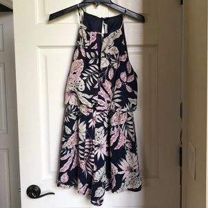 Lush Dresses - Flower Romper - Van Maur - only worn twice Lush Dresses - Flower Romper - Van Maur - only worn twice